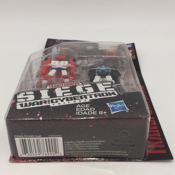 Transformers Siege War For Cybertron Trilogy Red Heat & Stakeout New in Package - Picture 5 of 11